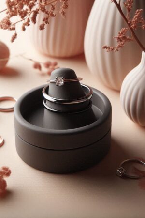 Minimalistisk ringe holder
