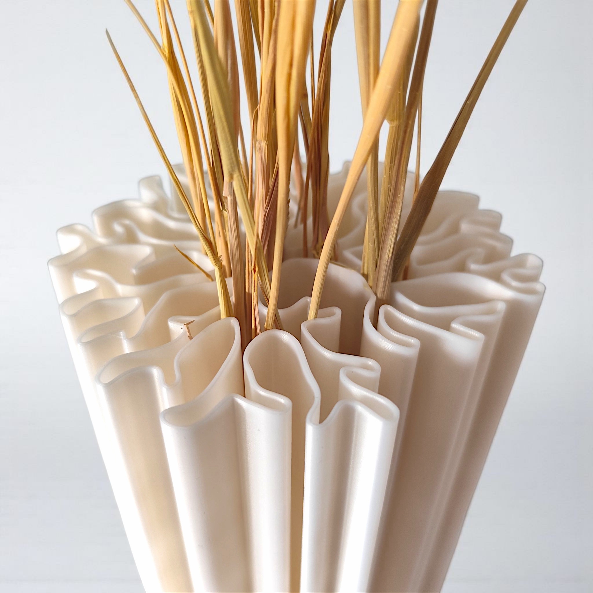 Koral formet vase - Billede 2