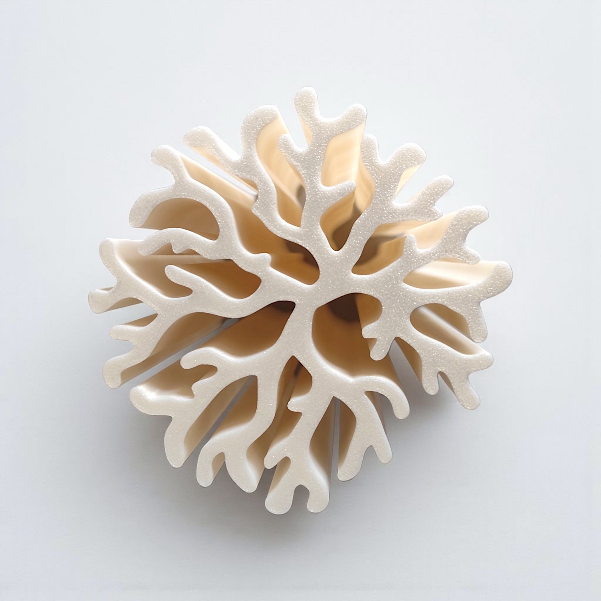Koral formet vase - Billede 3