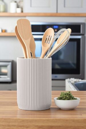 Køkken redskabsholder i riflet design