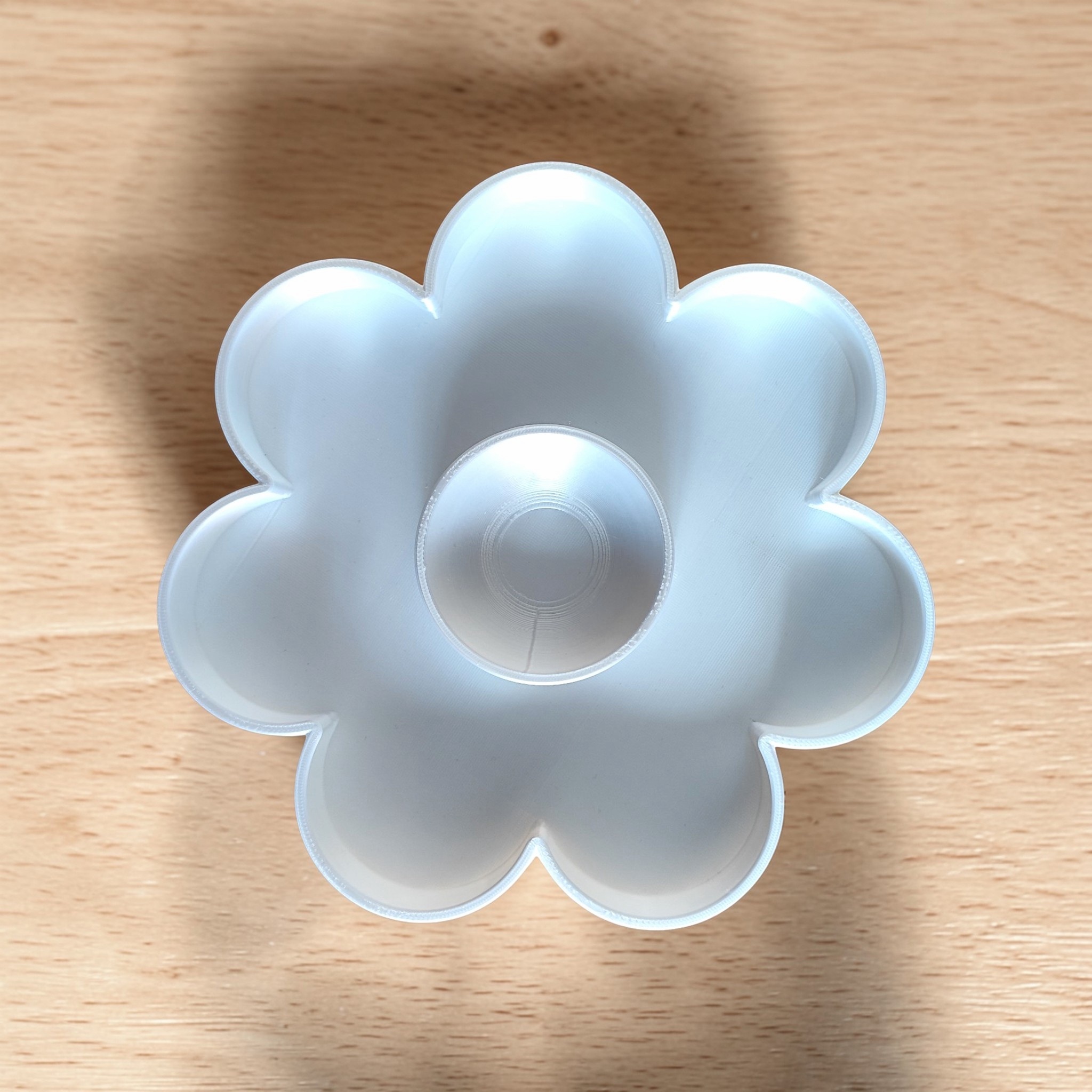 Elegant Blomsterformet Serveringsbakke - Billede 4
