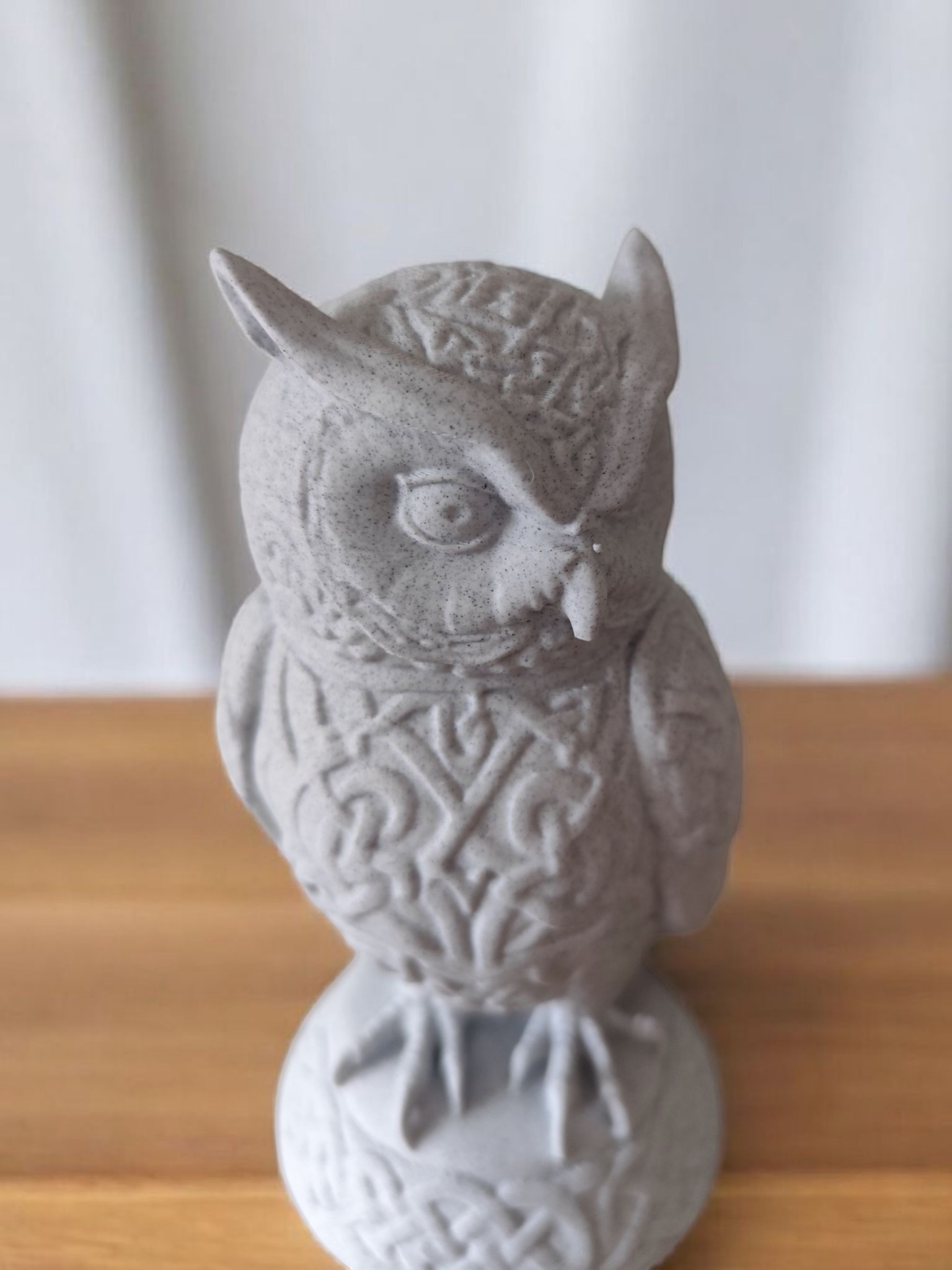 Uglefigur med Keltisk Mønster - Billede 2