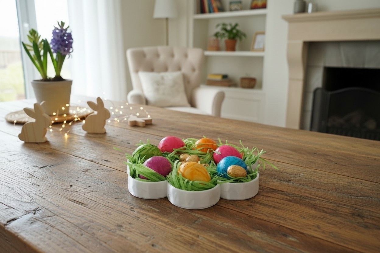 Elegant Blomsterformet Serveringsbakke - Billede 3