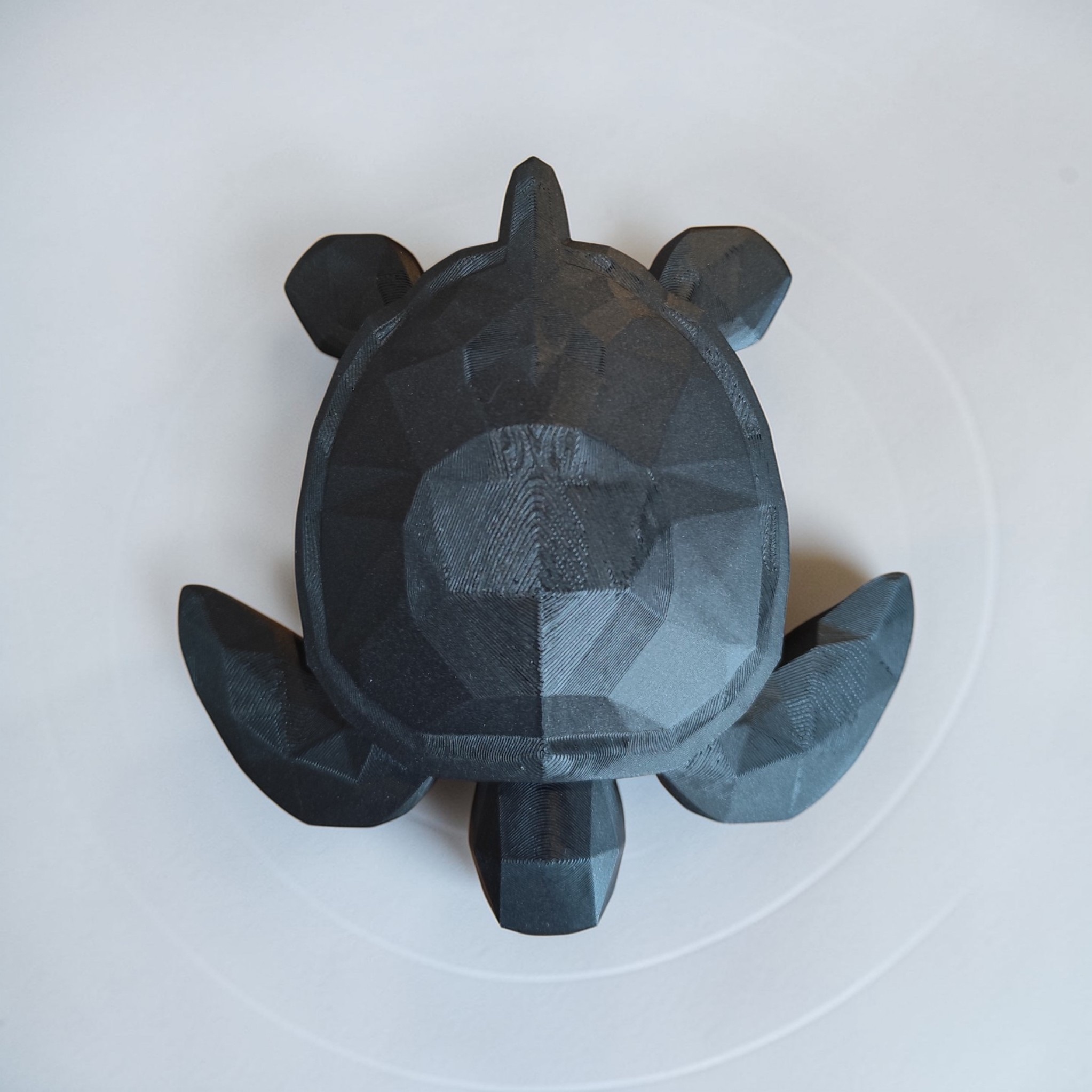 Skildpadde Skulptur - Billede 2