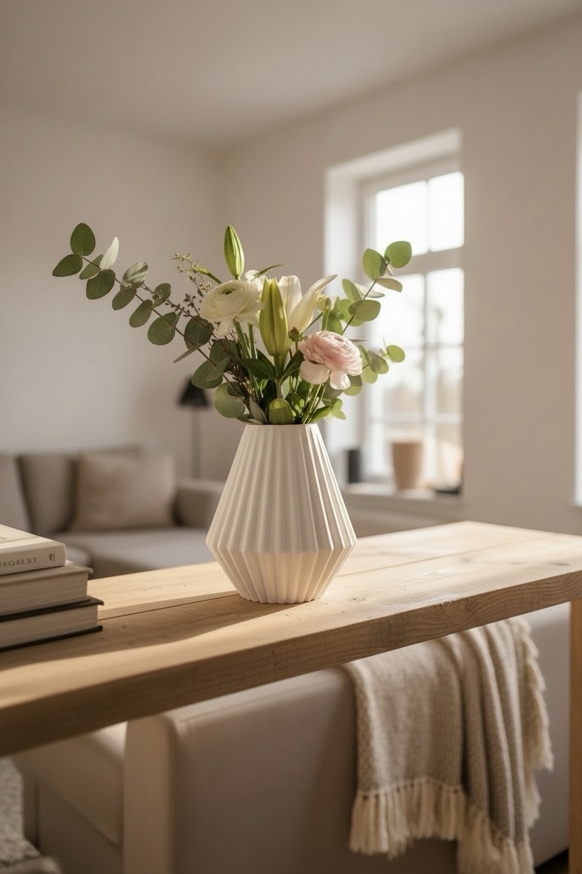Moderne Geometrisk Vase - Billede 3