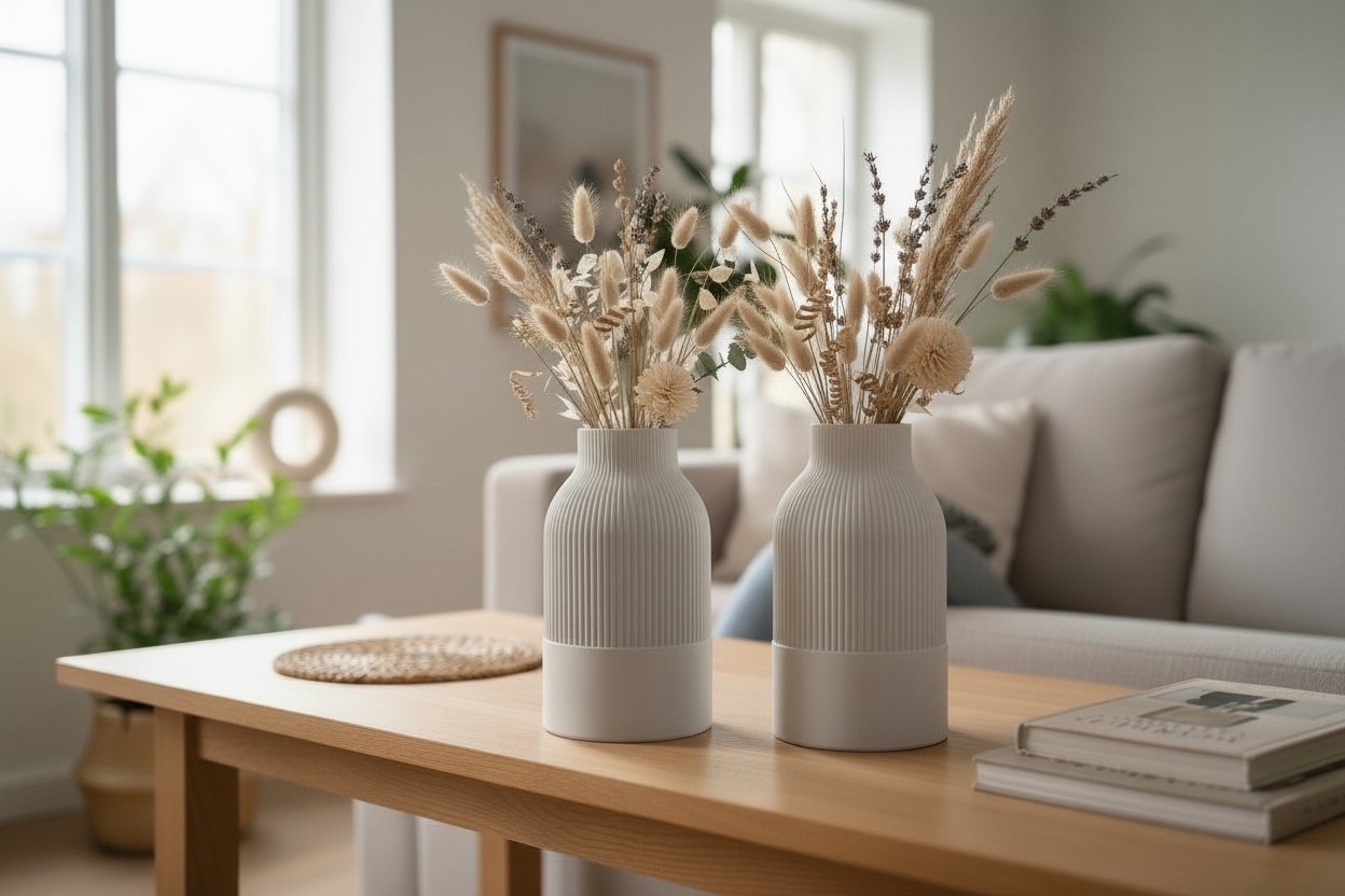 Japandi Design Vase - Billede 2